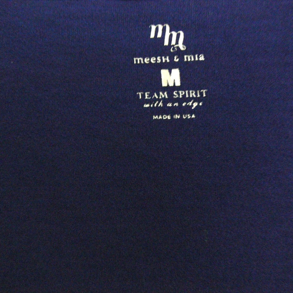 Ole miss Team Spirit Meesh & Mia top Rhinestone M - Picture 7 of 8